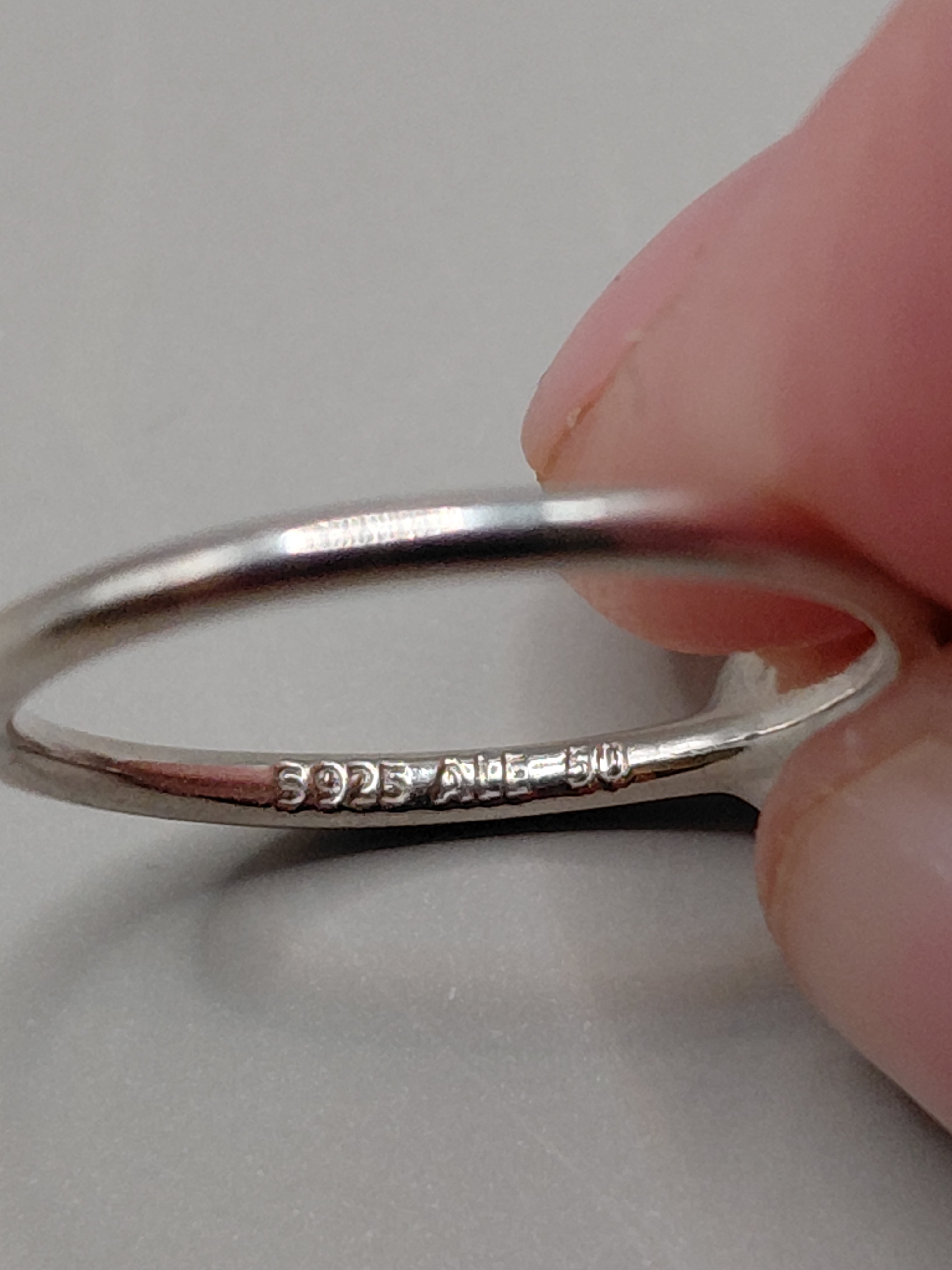 Pandora Preloved Silver And 14ct Gold With Mother Of Pearl Luminous Hearts Ring Size 50 Lot 0503